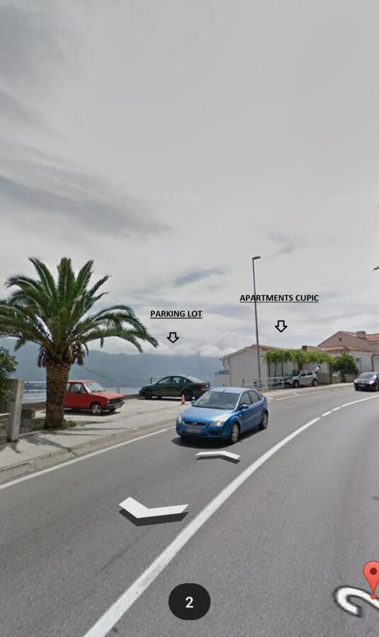 Apartmani Cupic Budva Eksteriør bilde